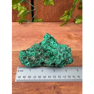 13.23 oz. Fibrous Malachite Crystal Cluster from the Congo. You get this piece!