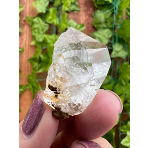 0.73 oz. Large Herkimer Diamond Quartz Crystal from Herkimer County NY. 20.4 grams. A10. You get thi