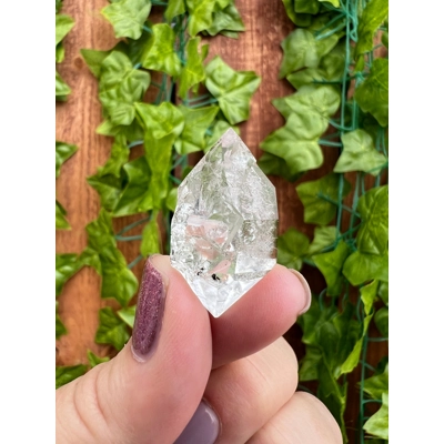 0.37 oz Raw Herkimer Diamond Quartz Crystal Specimen from Turtle Clan Ridge in Fonda NY. 10 grams. H