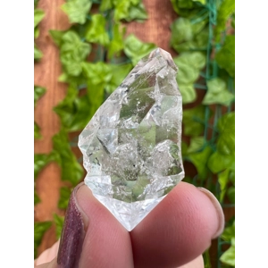 0.37 oz Raw Herkimer Diamond Quartz Crystal Specimen from Turtle Clan Ridge in Fonda NY. 10 grams. H