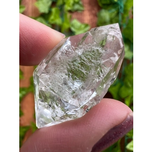 0.37 oz Raw Herkimer Diamond Quartz Crystal Specimen from Turtle Clan Ridge in Fonda NY. 10 grams. H