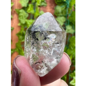 0.33 oz. Herkimer Diamond Quartz Crystal from Turtle Clan Ridge in Fonda NY. 9.3 grams. H24. You get