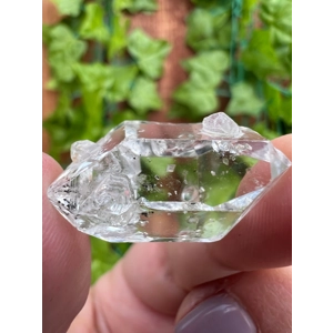 0.20 oz. Herkimer Diamond Quartz Crystal Turtle Clan Ridge in Fonda NY. 5.8 grams. H34. You get this