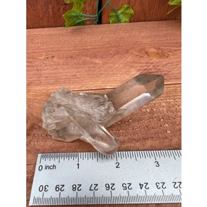 3.91 oz. Super Clear Quartz Points Crystal Cluster. Natural Quartz Point from Brazil. You get this p