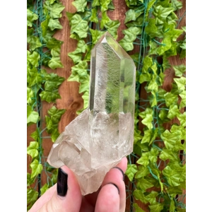 3.91 oz. Super Clear Quartz Points Crystal Cluster. Natural Quartz Point from Brazil. You get this p