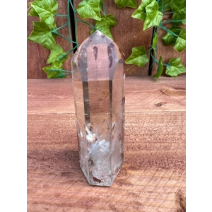 4.46 oz Clear AA Grade Polished Smoky Quartz Crystal Point from Brazil. You get this piece!