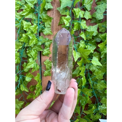 4.46 oz Clear AA Grade Polished Smoky Quartz Crystal Point from Brazil. You get this piece!