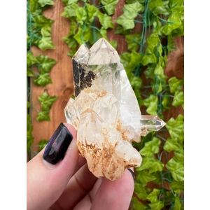 2.81 oz. Clear Quartz Crystal Points Cluster from Brazil. You get this piece!