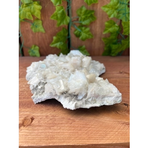 1.4 Lb Apophyllite Crystal Cluster with Stilbite from India. You get this piece!