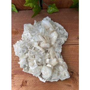 1.4 Lb Apophyllite Crystal Cluster with Stilbite from India. You get this piece!