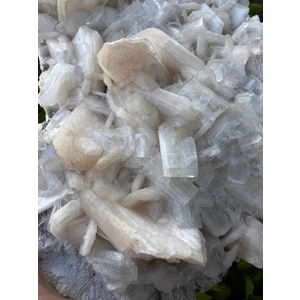 1.4 Lb Apophyllite Crystal Cluster with Stilbite from India. You get this piece!