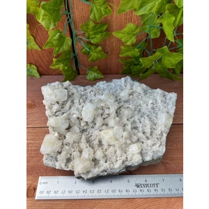 5.01 Lb Apophyllite Crystal Cluster with Chalcedony from India. You get this piece!