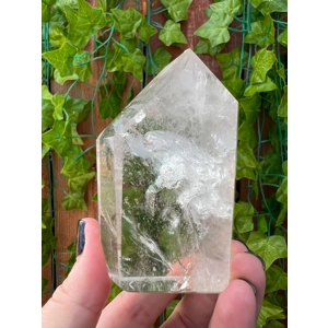 9.28 oz. Clear Quartz Crystal Point from Brazil. You get this piece!