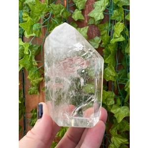 9.28 oz. Clear Quartz Crystal Point from Brazil. You get this piece!