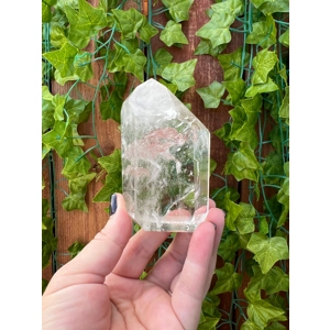 9.28 oz. Clear Quartz Crystal Point from Brazil. You get this piece!