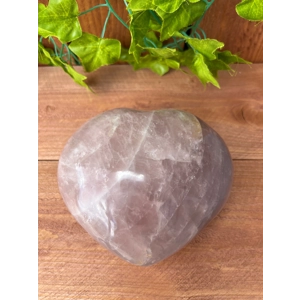 4.62 Lb Rose Quartz Heart. 5.85 Inch Polished Rose Quartz Crystal Puffy Heart. You get this piece!