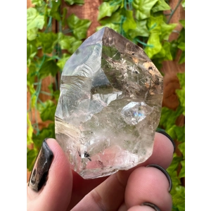 1.64 oz Large Herkimer Diamond Quartz Crystal with MOVING Enhydros from Herkimer County NY. 46.5 gra