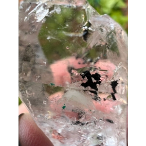 1.29 oz. Large Herkimer Diamond Quartz Crystal with MOVING Enhydros from Herkimer County NY. 36.6 gr