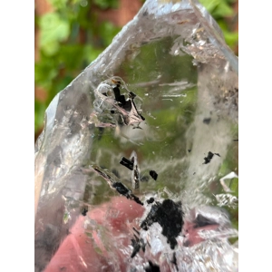 1.29 oz. Large Herkimer Diamond Quartz Crystal with MOVING Enhydros from Herkimer County NY. 36.6 gr