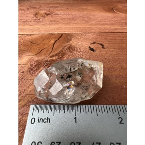 1.29 oz. Large Herkimer Diamond Quartz Crystal with MOVING Enhydros from Herkimer County NY. 36.6 gr