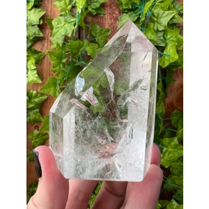 9.53 oz. Clear Quartz Crystal Point from Brazil. You get this piece!