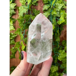 9.53 oz. Clear Quartz Crystal Point from Brazil. You get this piece!