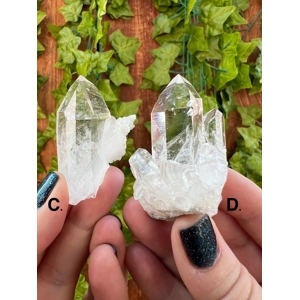 Clear Arkansas Quartz Crystal Cluster - Choose Your Piece!
