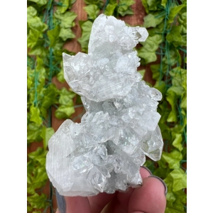 3.48 oz. AA Grade Apophyllite Crystal Cluster Stalactite from Jalgaon India. You get this piece! ZA1