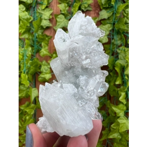 3.48 oz. AA Grade Apophyllite Crystal Cluster Stalactite from Jalgaon India. You get this piece! ZA1
