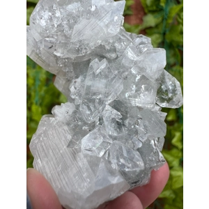 3.48 oz. AA Grade Apophyllite Crystal Cluster Stalactite from Jalgaon India. You get this piece! ZA1