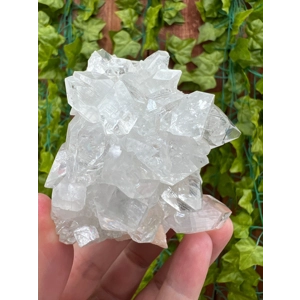 7.72 oz. AA Apophyllite Crystal Cluster with Stilbite from Jalgaon India. You get this piece! ZA14