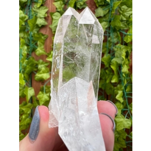 2.4 oz. Arkansas Clear Quartz Twin Crystal Points Cluster. AR23. You get this piece!