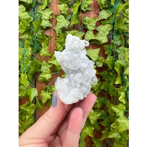 3.48 oz. AA Grade Apophyllite Crystal Cluster Stalactite from Jalgaon India. You get this piece! ZA1
