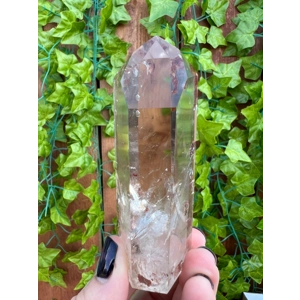 4.46 oz Clear AA Grade Polished Smoky Quartz Crystal Point from Brazil. You get this piece!