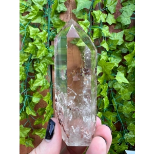 4.46 oz Clear AA Grade Polished Smoky Quartz Crystal Point from Brazil. You get this piece!