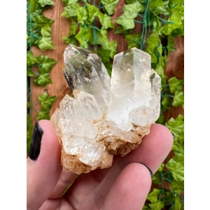 2.81 oz. Clear Quartz Crystal Points Cluster from Brazil. You get this piece!