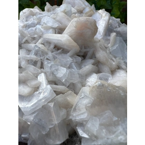 1.4 Lb Apophyllite Crystal Cluster with Stilbite from India. You get this piece!