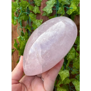 2.55 Lb. Large Rose Quartz Heart A Grade. 4.8 Inch Polished Rose Quartz Crystal Puffy Heart. You get