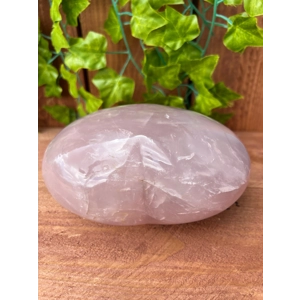 5.37 Lb Large Rose Quartz Heart. 6.5 Inch Polished Rose Quartz Crystal Puffy Heart. You get this pie