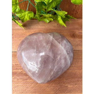4.62 Lb Rose Quartz Heart. 5.85 Inch Polished Rose Quartz Crystal Puffy Heart. You get this piece!