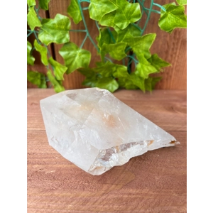 1.97 Lb Clear Quartz Crystal Point with Etching and Inclusions. You get this piece!