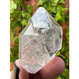 1.62 oz. Large Herkimer Diamond Quartz Crystal with MOVING Enhydro from Herkimer County NY. 46 grams