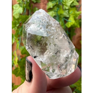 1.29 oz. Large Herkimer Diamond Quartz Crystal with MOVING Enhydros from Herkimer County NY. 36.6 gr