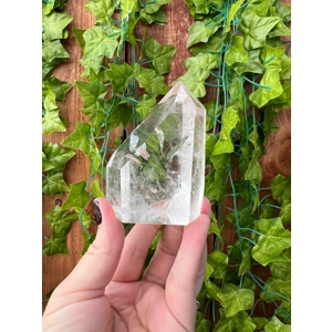 9.53 oz. Clear Quartz Crystal Point from Brazil. You get this piece!
