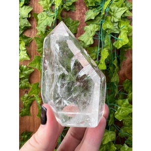 9.53 oz. Clear Quartz Crystal Point from Brazil. You get this piece!