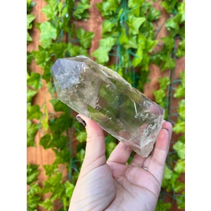 1.16 Lb Clear Smoky Quartz Point with Etching. You get this piece!