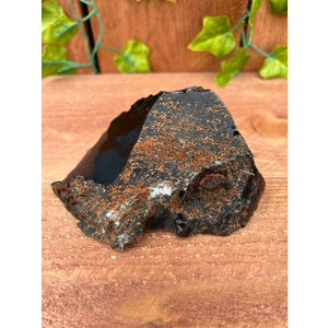 11.51 oz. Large Black Obsidian Crystal. Natural Raw Obsidian. You get this piece!