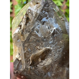 Large 2.78 oz. Raw Skeletal Herkimer Diamond Quartz Crystal from Middleville NY. Fenster Quartz. Ele