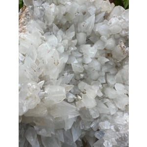 4.57 Lb Fluorescent Dogtooth Calcite Crystal Cluster from India. You get this piece!