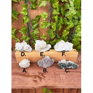 Unique Apophyllite Crystal Clusters from India (P) - Choose Your Piece!